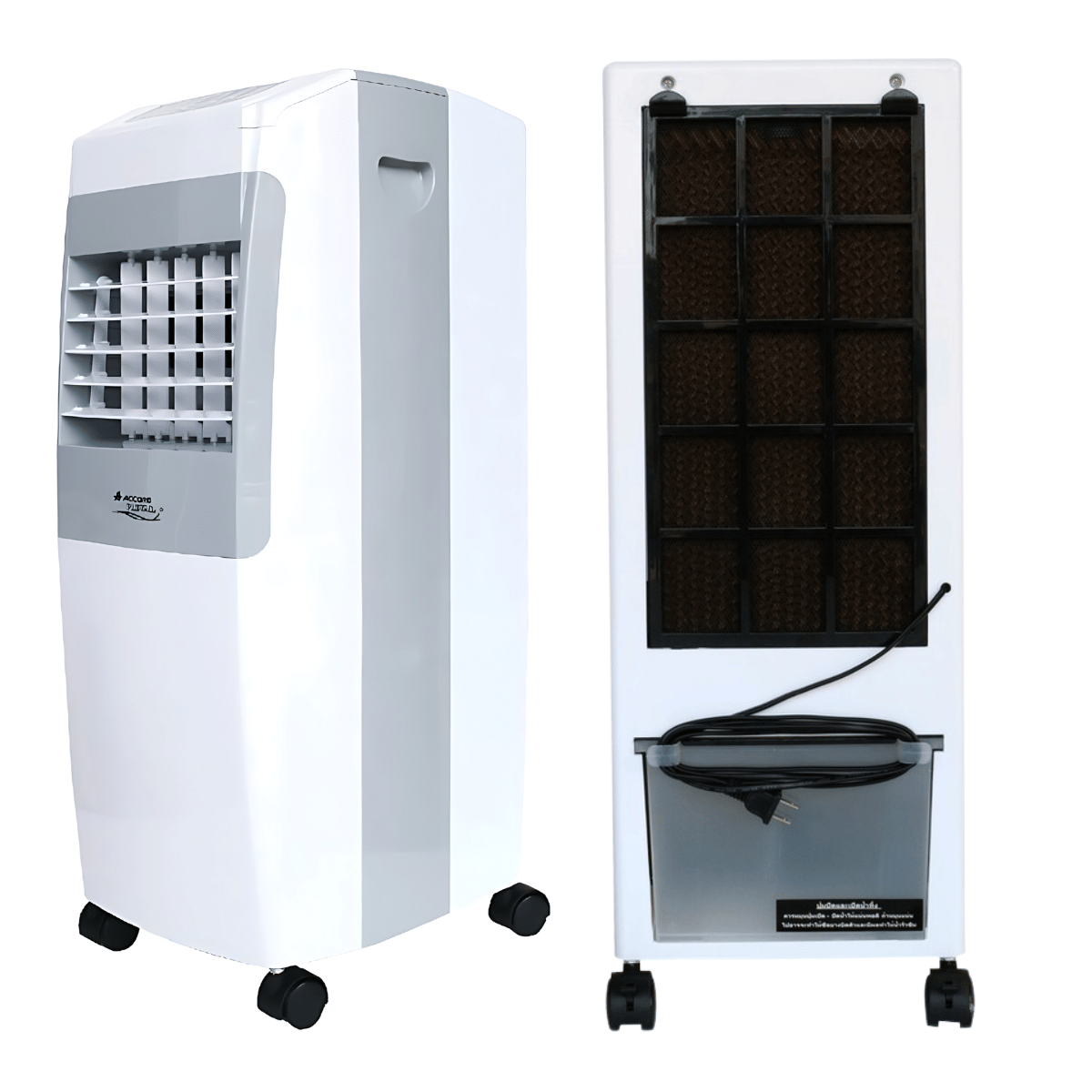 พัดลมไอเย็น Accord Prevail รุ่นAC-012R ขนาด 6 ลิตร สีเทา_3