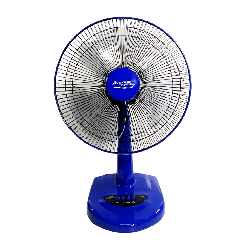 พัดลมตั้งโต๊ะ Accord Prevail 16 นิ้ว รุ่น 16 EURO สีน้ำเงิน_1