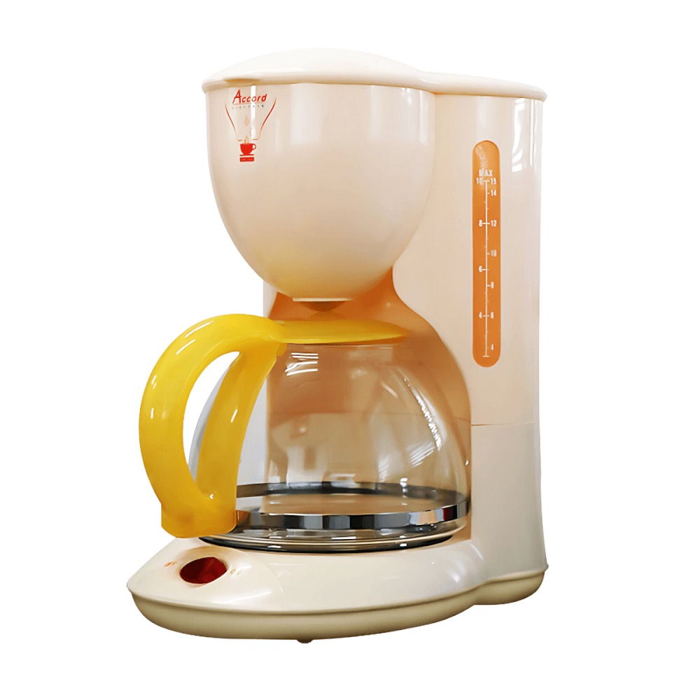 เครื่องชงกาแฟไฟฟ้า Accord Prevail TSK-196A สีครีม_1