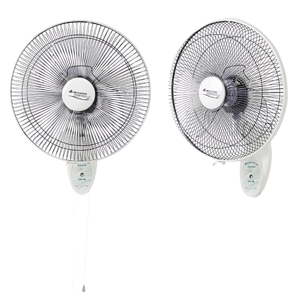 พัดลมติดผนัง16 นิ้ว Accord Prevail แบบ 2 เชือกดึง รุ่น AC-16W สีขาว_5