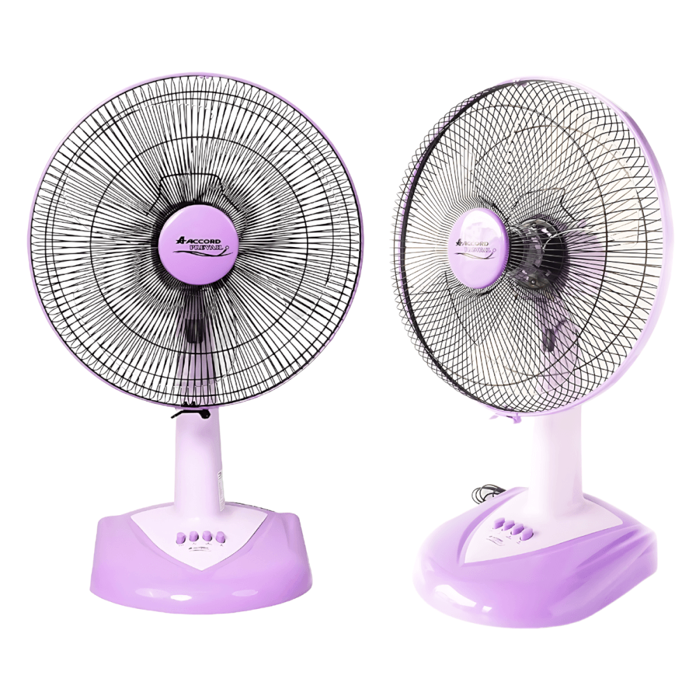  พัดลมตั้งโต๊ะ Accord Prevail 16 นิ้ว รุ่น AC-1661 สีม่วง_5