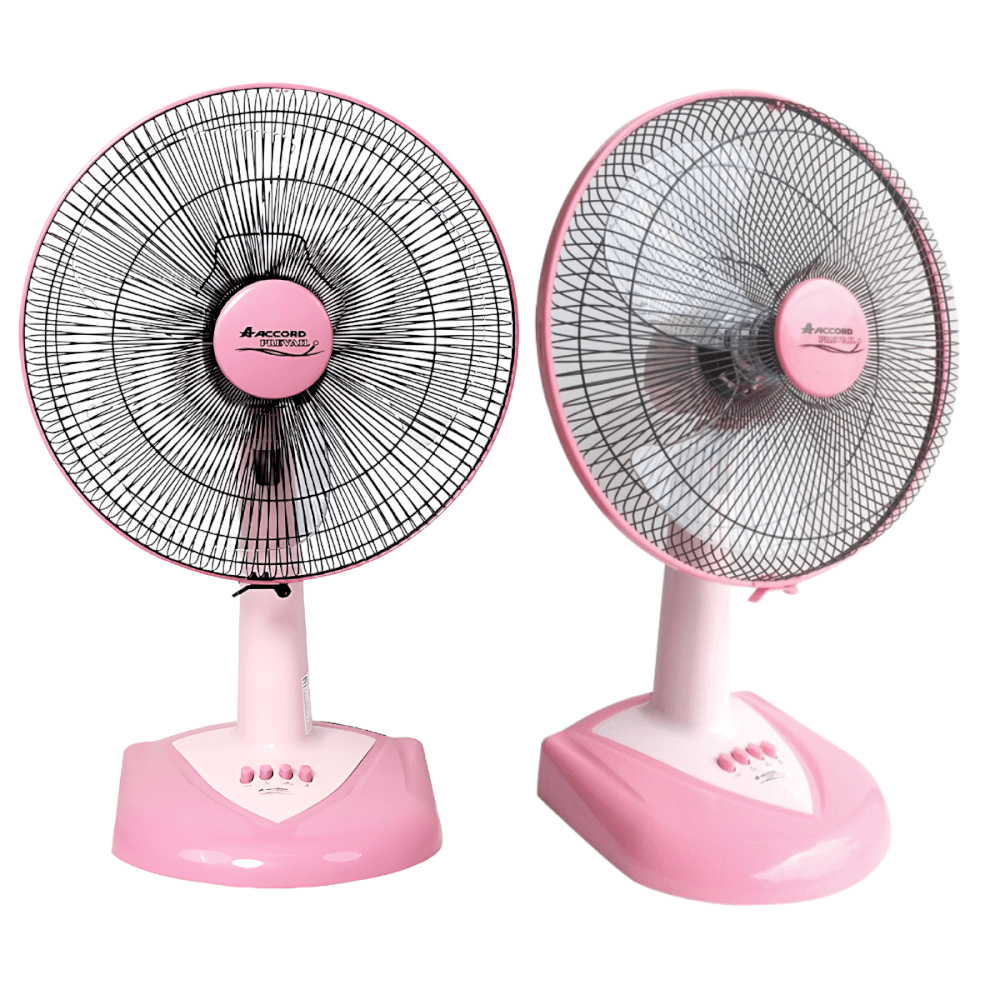  พัดลมตั้งโต๊ะ Accord Prevail 16 นิ้ว รุ่น AC-1661 สีชมพู_5