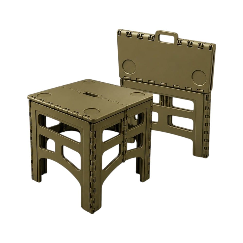 โต๊ะพับแคมป์ปิ้ง THAI ADVENTURE รุ่น FOLDING TABLE (B)  45*46*55 ซม. สีเขียว_0