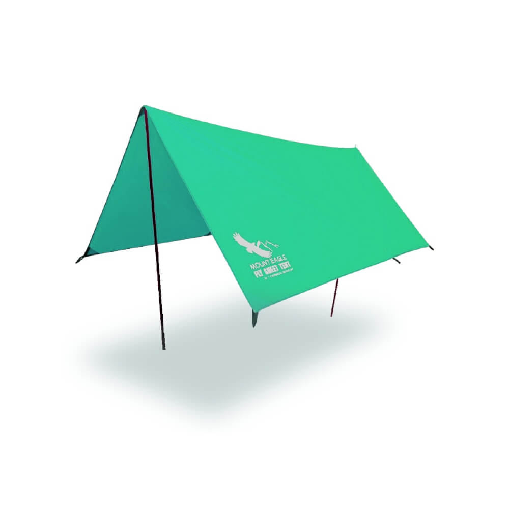 ฟลายชีตพร้อมเสา THAI ADVENTURE FLY100-005D ขนาด 3*3 เมตร สีเขียว_1