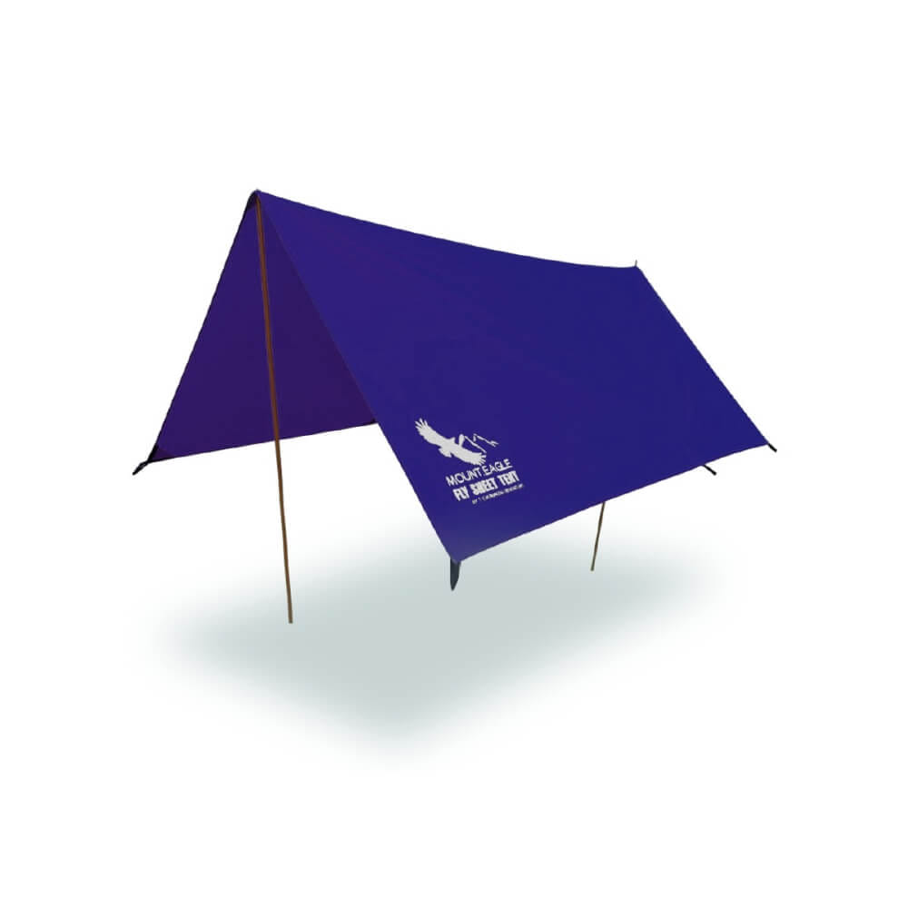 ฟลายชีตพร้อมเสา THAI ADVENTURE FLY100-005D ขนาด 3*3 เมตร สีน้ำเงินเข้ม_1