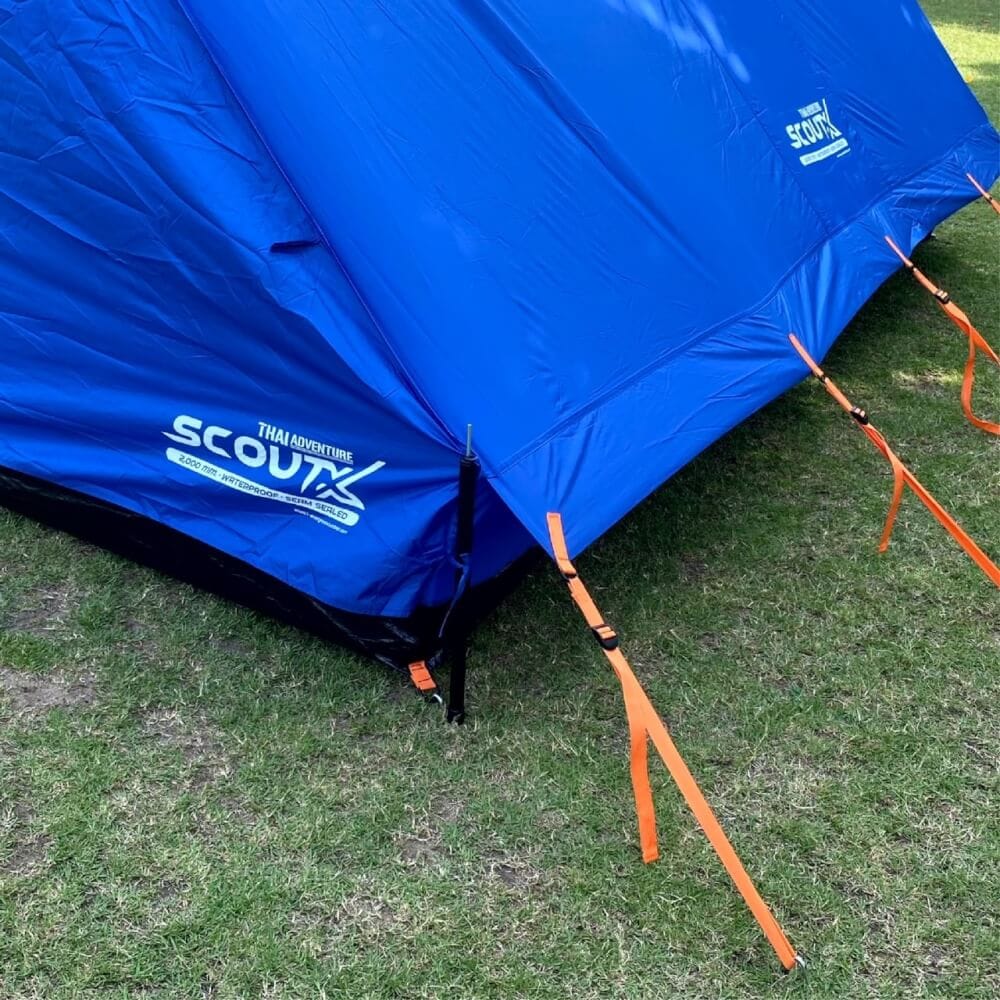 เต็นท์ลูกเสือ THAI ADVENTURE รุ่น SCOUT X ขนาด 10-12 คนนอน สีน้ำเงิน_2
