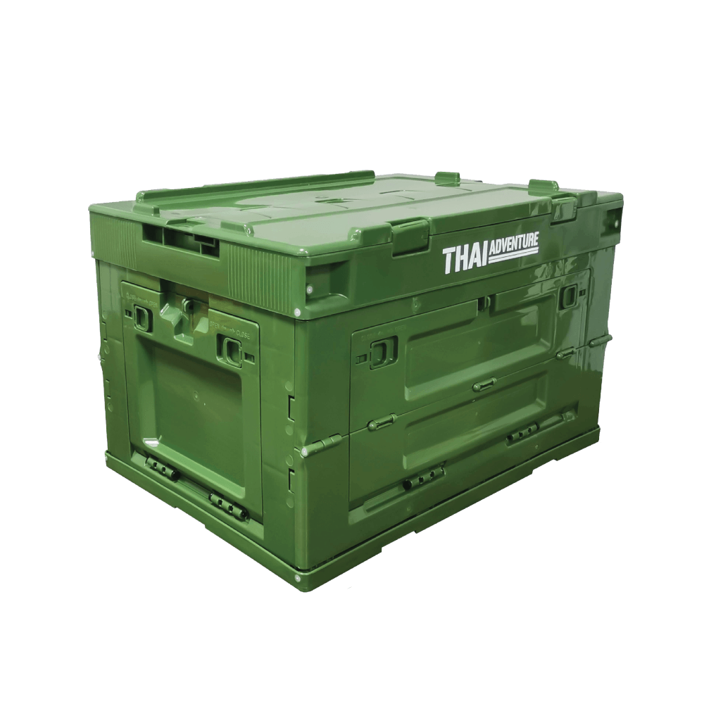 กล่องเก็บของพับได้ Thai Adventure รุ่น Midori Box สีเขียว