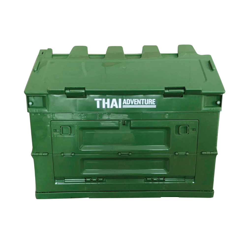กล่องเก็บของพับได้ Thai Adventure รุ่น Midori Box สีเขียว