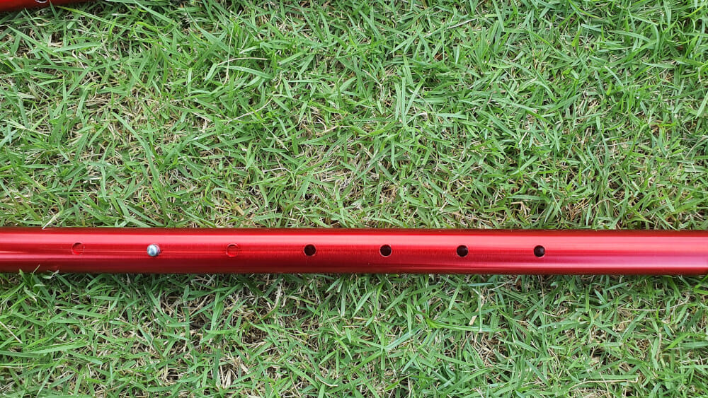 เสาชุดอลูมิเนียม Thai Adventure 220 Cm. สีแดง 