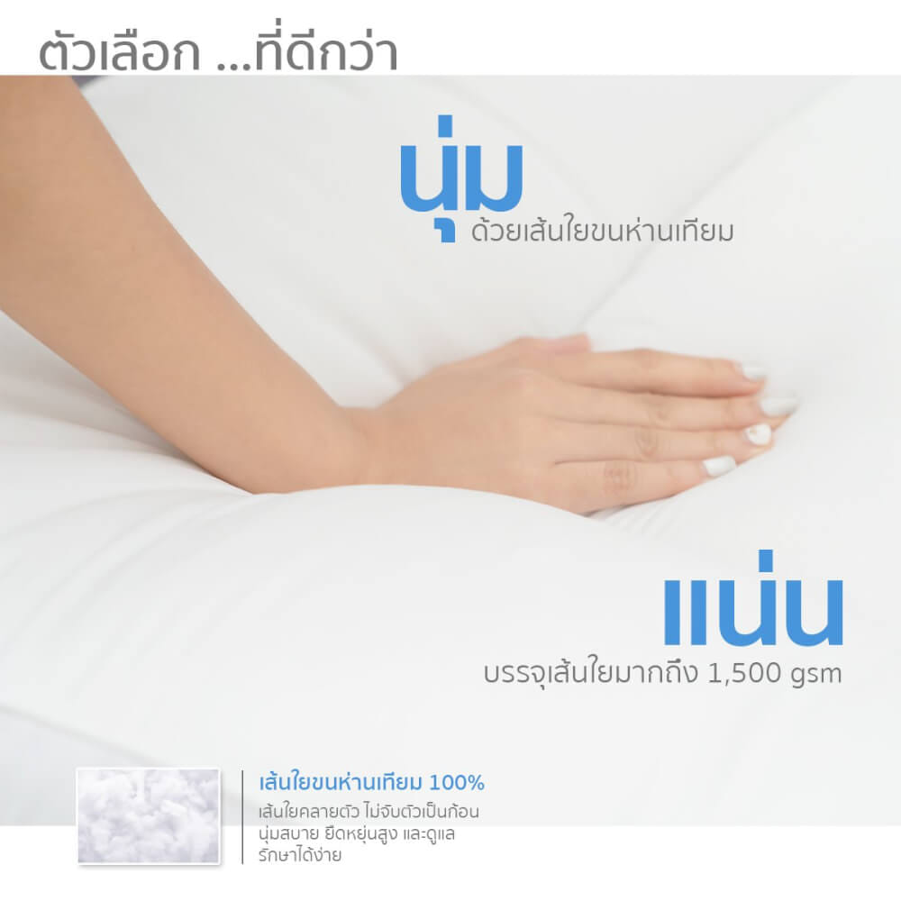 แผ่นรองนอน 6 ฟุต IBED รุ่นเอ็กซ์ตร้า (ลายเรียบ) หนา 5 นิ้ว PEACH