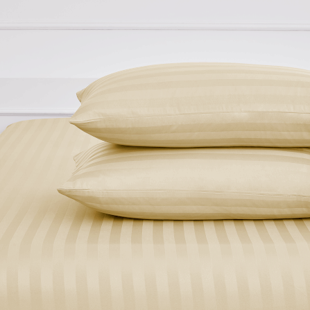 ชุดผ้าปูที่นอน 3.5 ฟุต 3 ชิ้น IBED ลายริ้ว BUTTER CREAM_6