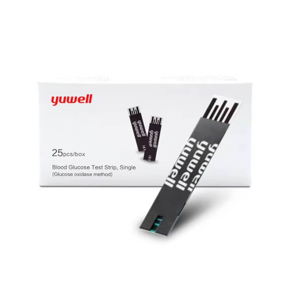 แผ่นตรวจวัดนํ้าตาล Yuwell Y330