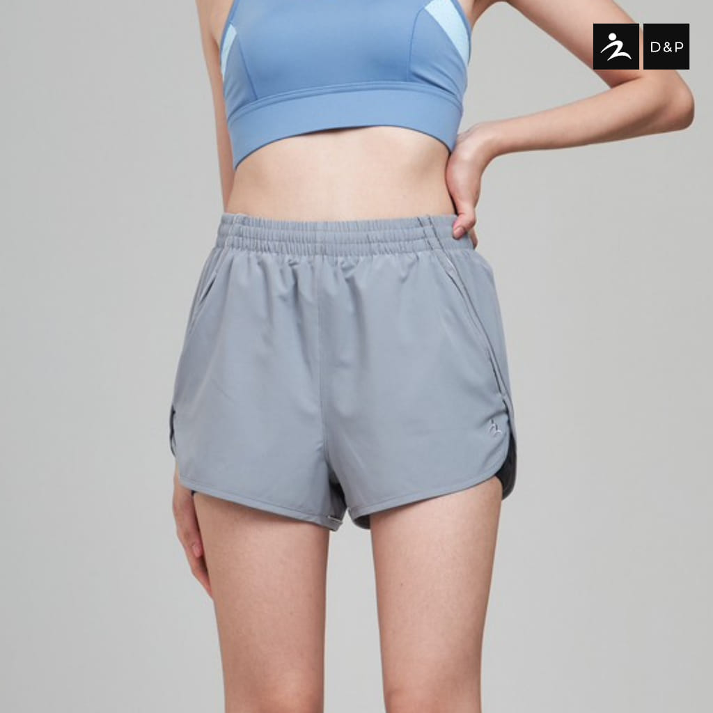 D&P SPORT 2-IN-1 SHORTS | ALLWAYS | D-3269 กางเกงขาสั้น มีซับใน ระบายอากาศได้ดี มีกระเป๋าใส่ของด้านข้าง_1