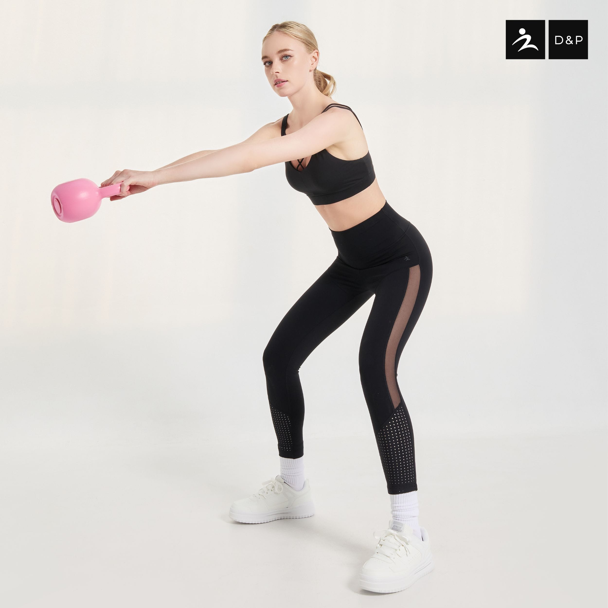 D&P SPORT LEGGINGS | ALLWAYS| D-2794 กางเกงเลกกิ้งขายาว กระชับกล้ามเนื้อ ยกสะโพก_1