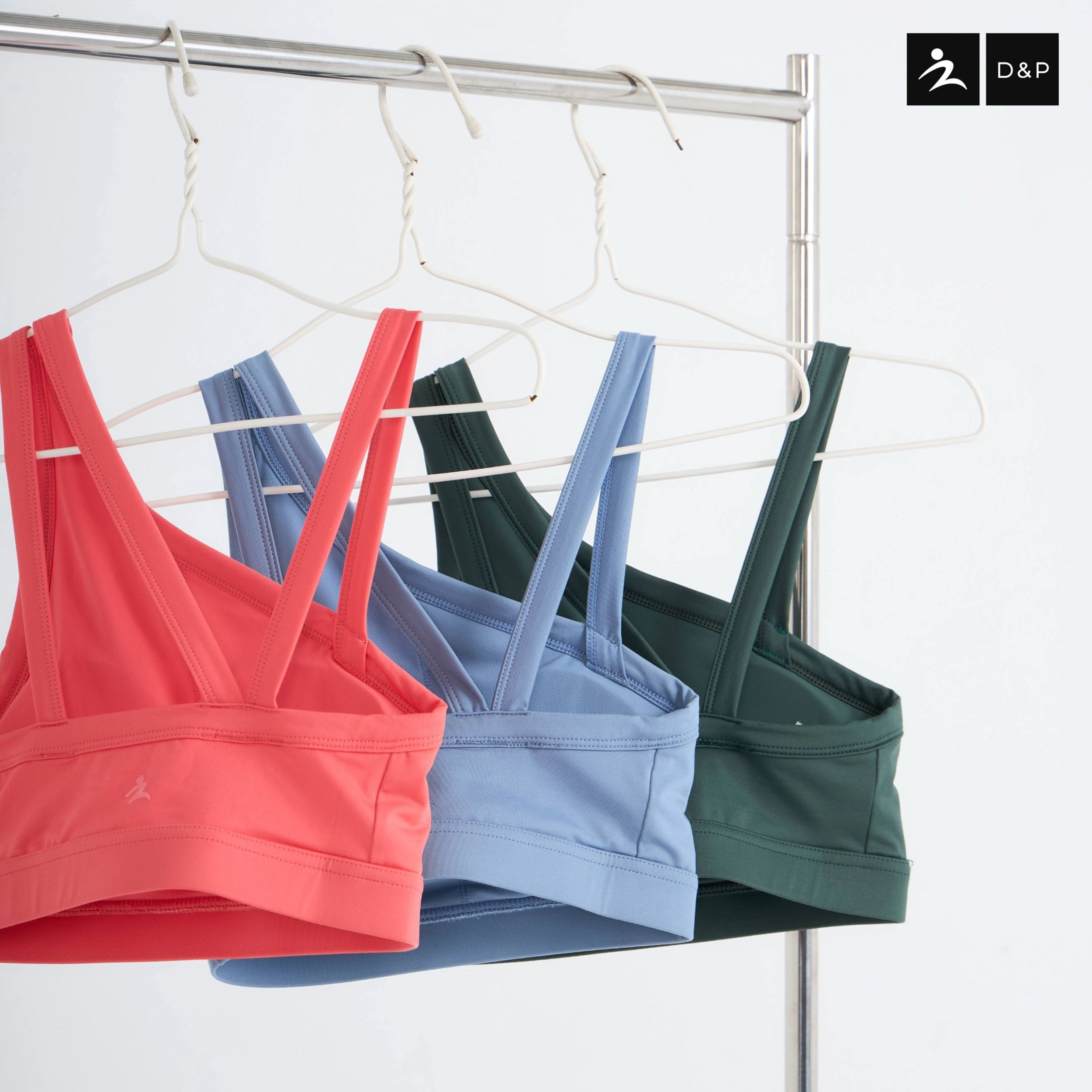 D&P SPORT SPORTS BRA | ALLWAYS | D-7694/1 สปอร์ตบรา บ่าเดี่ยว ไร้โครง กระชับ เก็บเนื้อส่วนเกินได้ดี_2