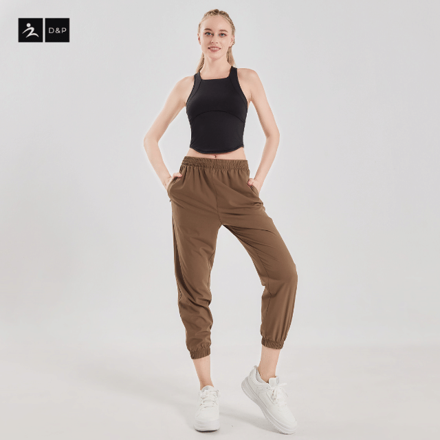 D&P SPORT LONG PANTS | LOLLIPOP | D-3268 กางเกงขายาว ผ้าร่ม เนื้อผ้านุ่มยืดหยุ่นบางเบา_5