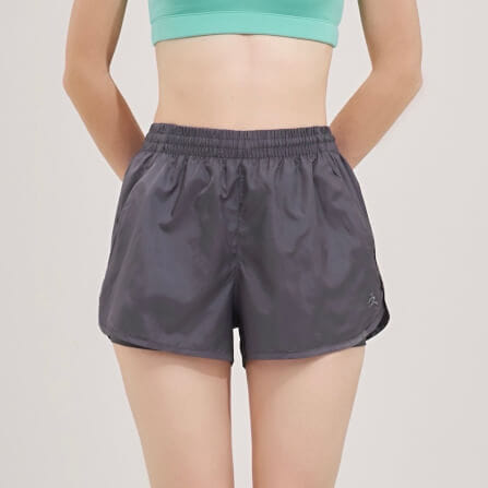 กางเกงขาสั้นมีซับใน D&P Sport DP-3267 ไซส์ XXL สีเทาเข้ม_1