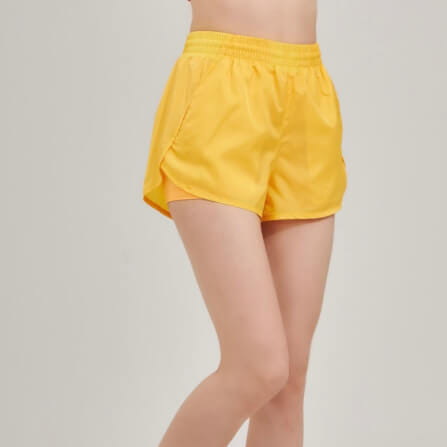 กางเกงขาสั้นมีซับใน D&P Sport DP-3267 ไซส์ M สีเหลือง_3