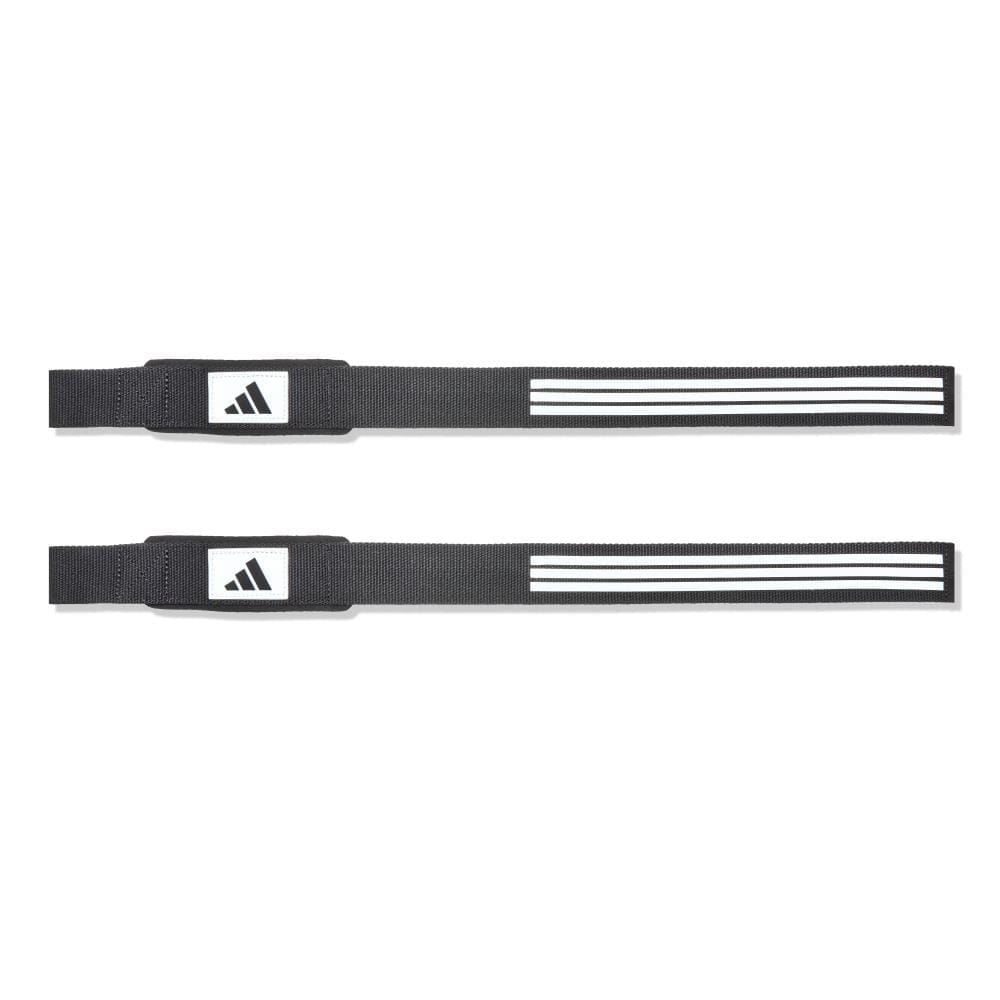 สายรัดข้อมือยกน้ำหนัก ADIDAS LIFTING STRAPS สีขาว/ดำ 1 คู่