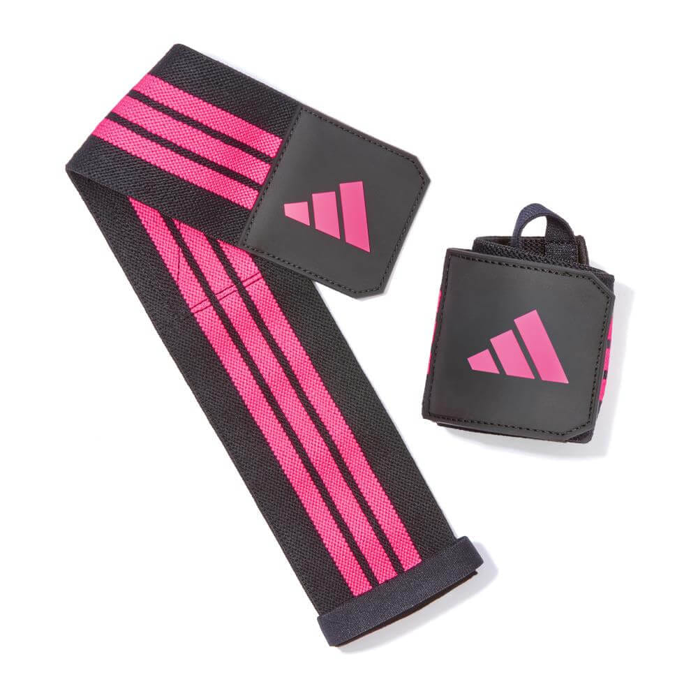 สายรัดข้อมือ ADIDAS ADST-13200PK สีดำ/ชมพู 1 คู่_1