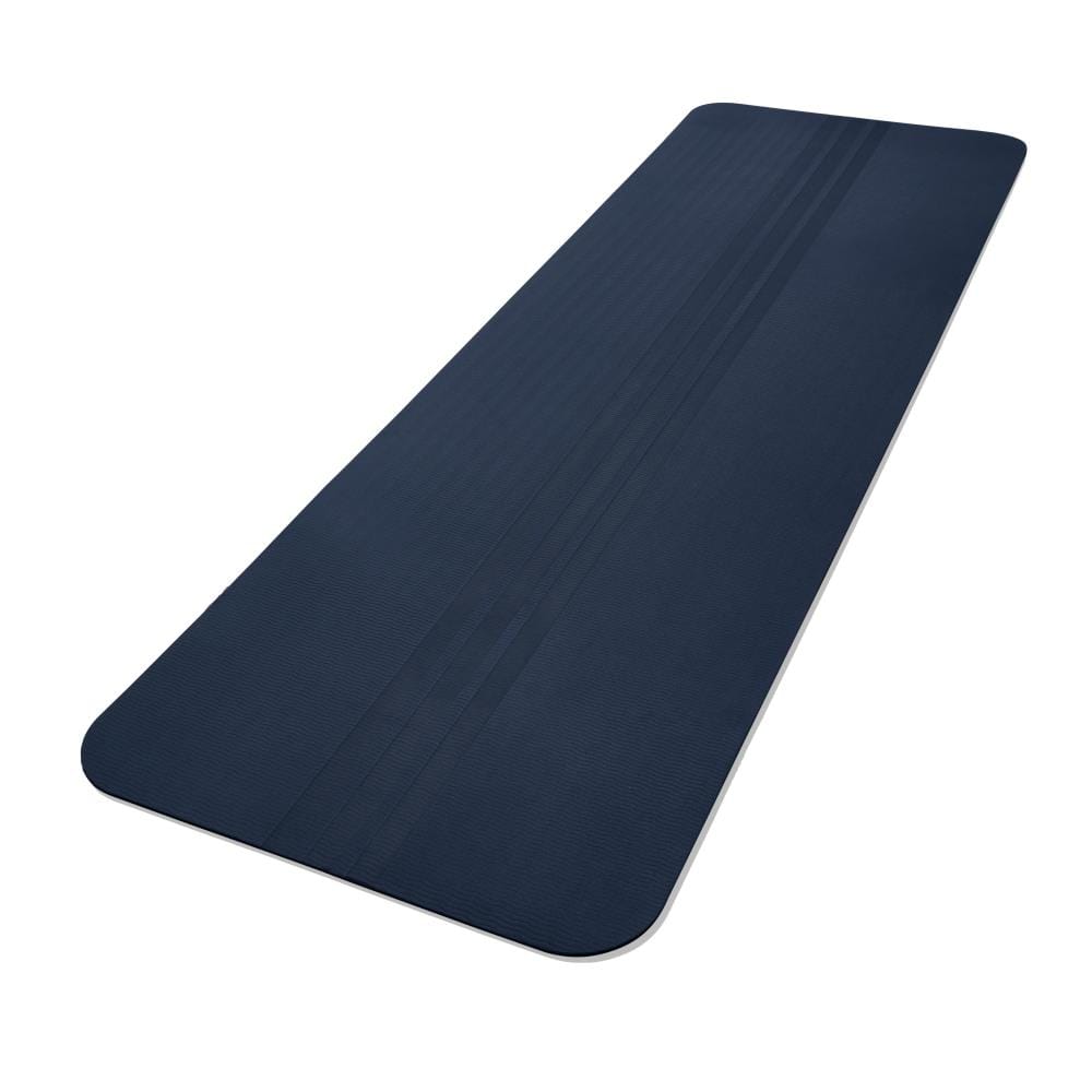เสื่อโยคะแบบสองด้าน 6 มม. ADIDAS ADYG-10401DB สีน้ำเงินเข้ม