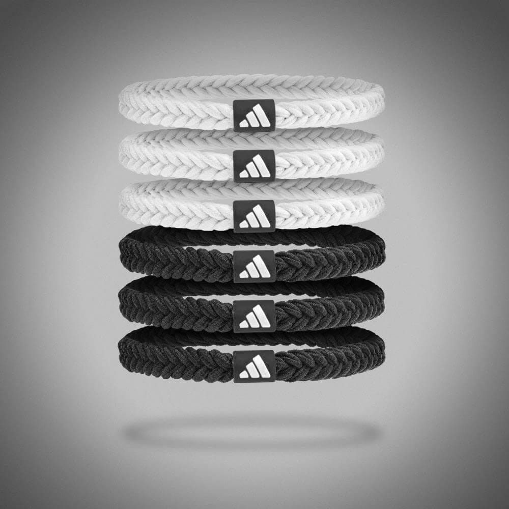 ที่รัดผมแบบถัก ADIDAS ADAC-16560 สีขาว/ดำ
