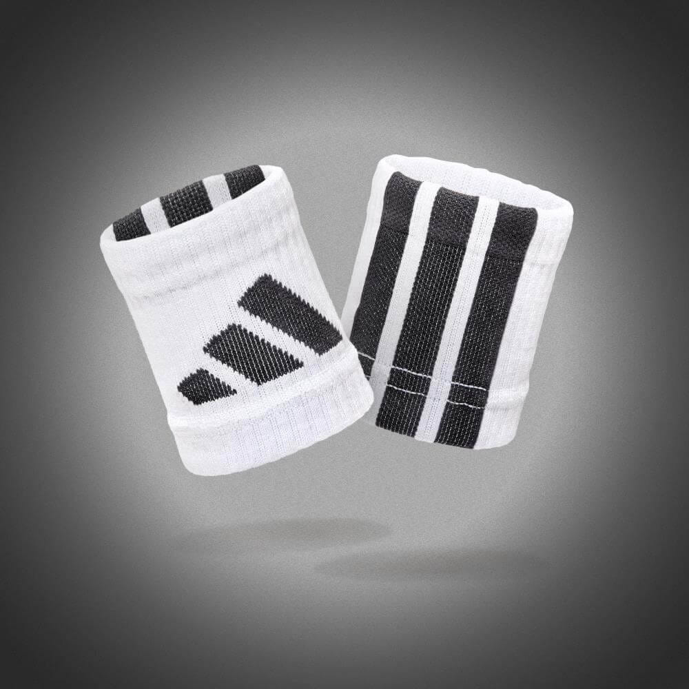 ปลอกรัดข้อมือ 8 ซม. ADIDAS ADST-13404WH สีขาว/ดำ