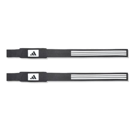 สายรัดข้อมือยกน้ำหนัก ADIDAS LIFTING STRAPS สีขาว/ดำ 1 คู่_1