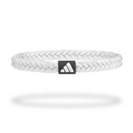 ที่รัดผมแบบถัก ADIDAS ADAC-16560 สีขาว/ดำ_1