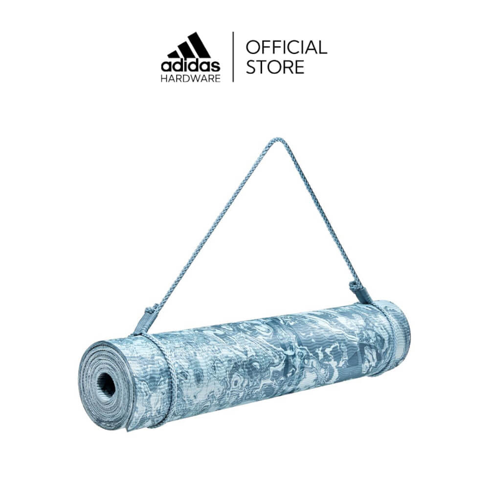 เสื่อโยคะลายพราง 5 มม. ADIDAS ADYG-10500RS-NL สีฟ้า