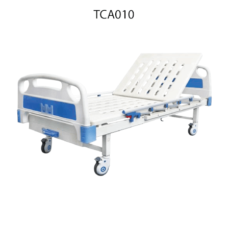 เตียงผู้ป่วย MEDHUB TCA010 รุ่น 1 ไกร์ (มือหมุน) พร้อมที่นอน_0