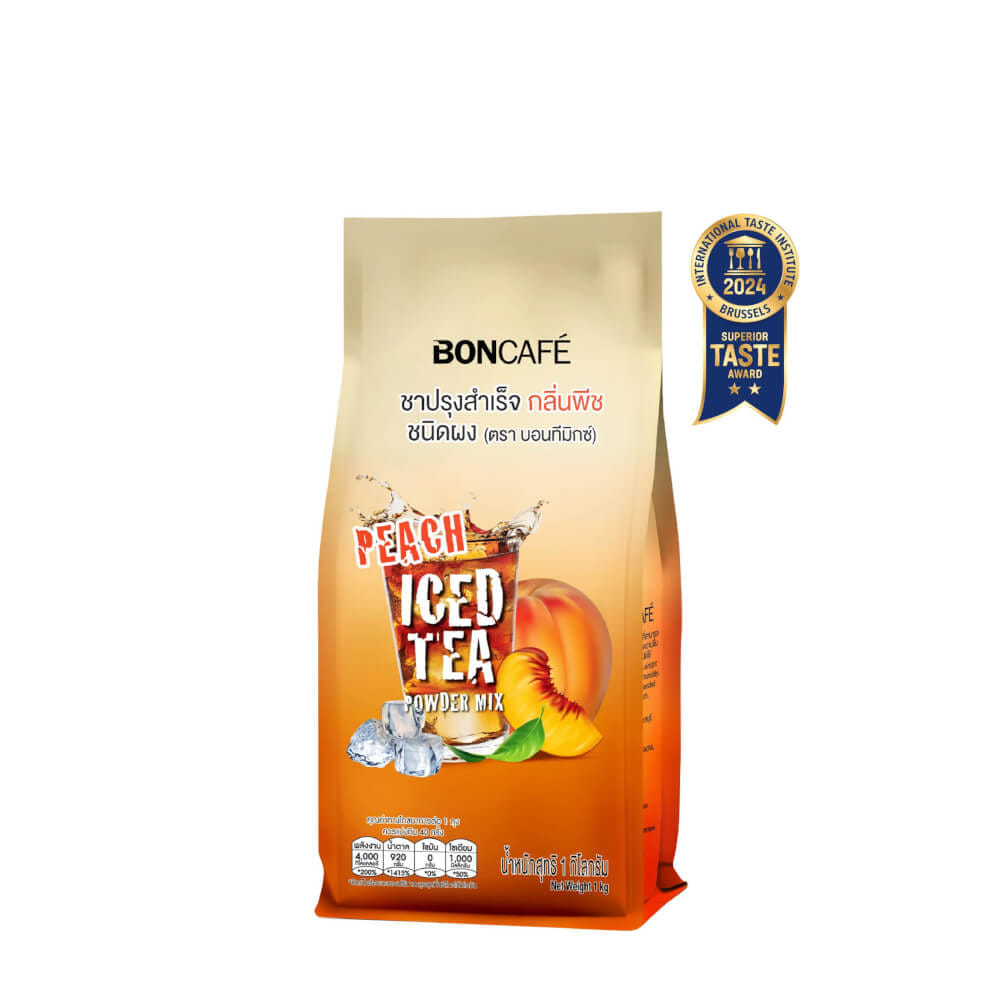 ชาผลไม้กลิ่นพีช บอนกาแฟ Bon-Tea Mix 1 กิโลกรัม_0
