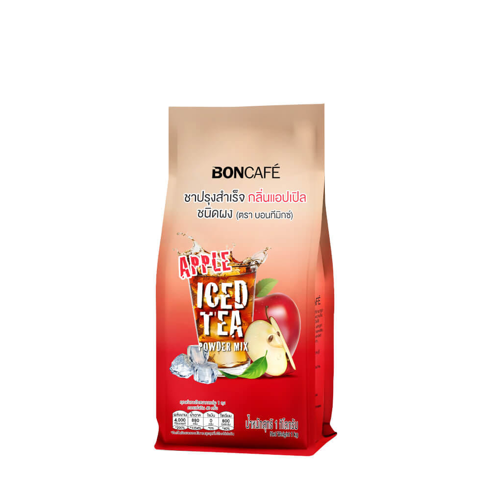 ชาผลไม้กลิ่นแอปเปิ้ล บอนกาแฟ Bon-Tea Mix 1 กิโลกรัม_1