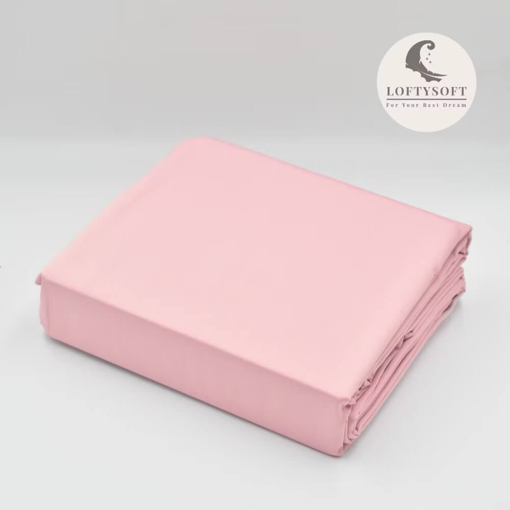 ชุดผ้าปูที่นอน 3.5 ฟุต 3 ชิ้น LOFTYSOFT Elegance Collection - Rose Pink SET C