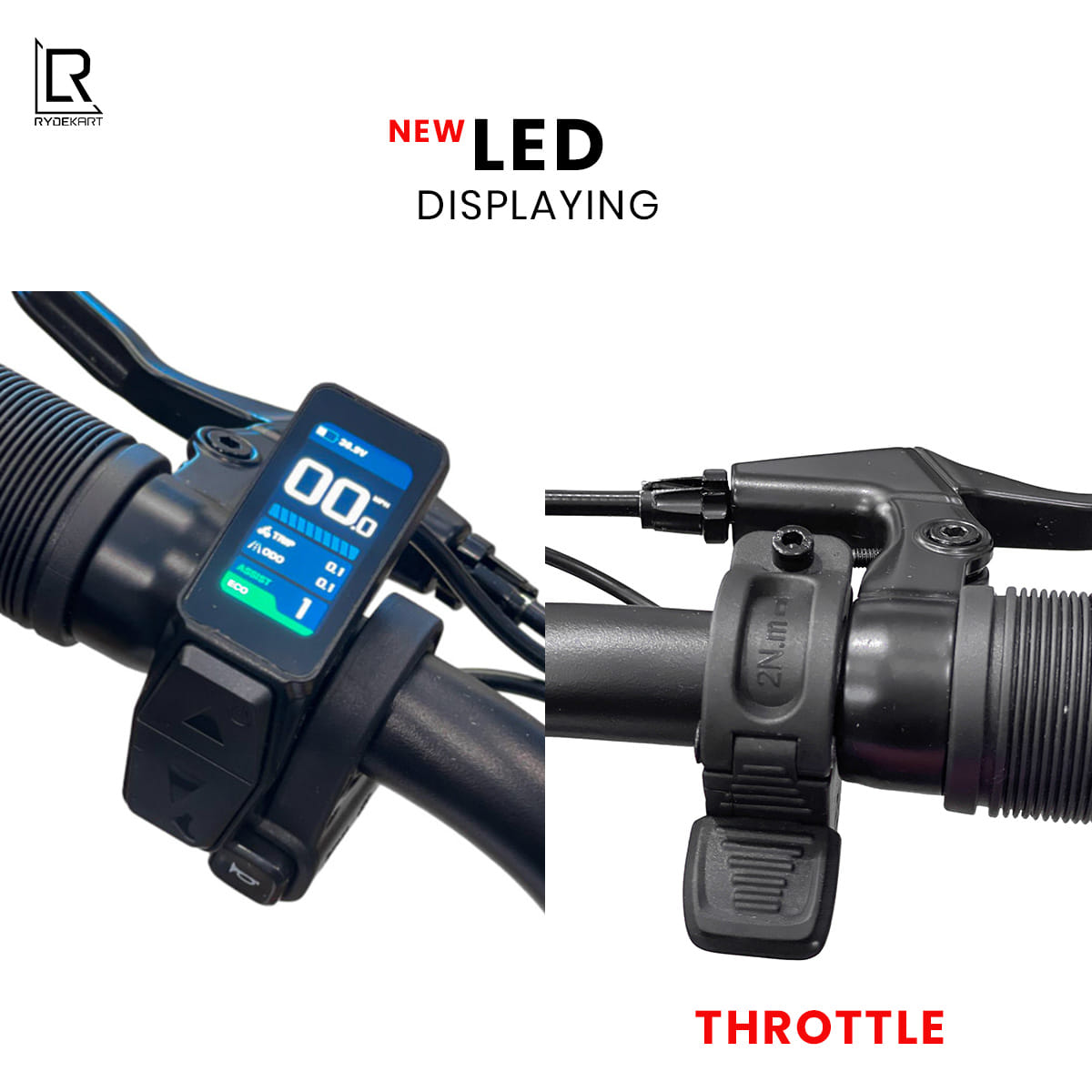 จักรยานไฟฟ้า RYDEKART - รุ่น RYDE KART Z สี MIDNIGHT BLACK_4