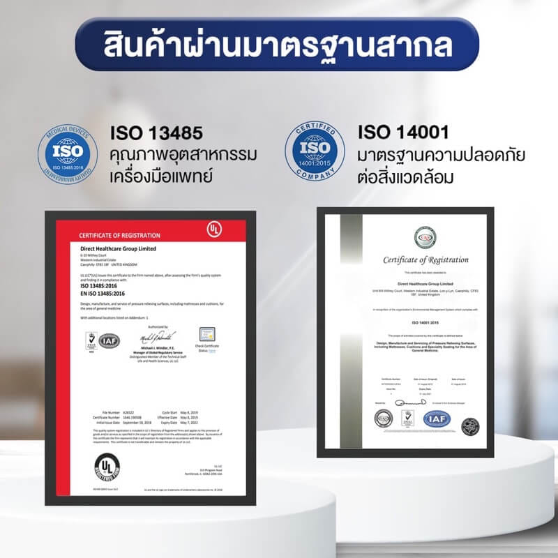 เบาะรองนั่งกันแผลกดทับ ALLWELL DYNA-TEK-SUPERIOR สีกรม_5
