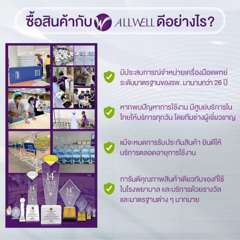 เครื่องชั่งน้ำหนัก เชื่่อมแอปได้ วัดได้ 20 ค่า ALLWELL รุ่น BodyA-1B สีขาว_1