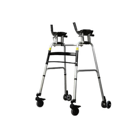 อุปกรณ์ช่วยหัดเดิน EAZYCARE รุ่น FOLDING WALKER พับได้ สีเงิน_0