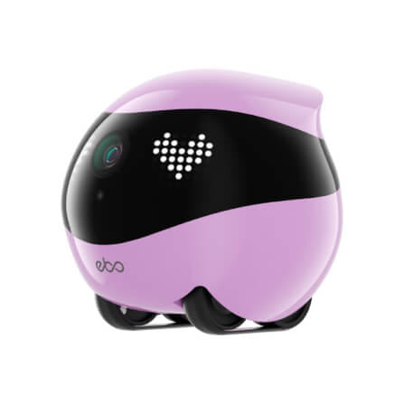 กล้องวงจรปิดหุ่นยนต์ ENABOT EBO AIR 2 สีชมพู_0