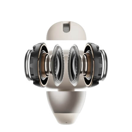 หูฟังไร้สาย SHOKZ OPENDOTS ONE สีเทา_2