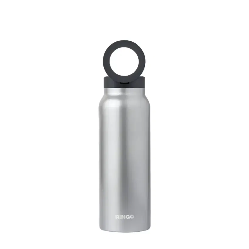 ขวดน้ำ Ringo Bottle with Magnetic Phone Mount Lid ขนาด 710 มิลลิลิตร สีเงิน