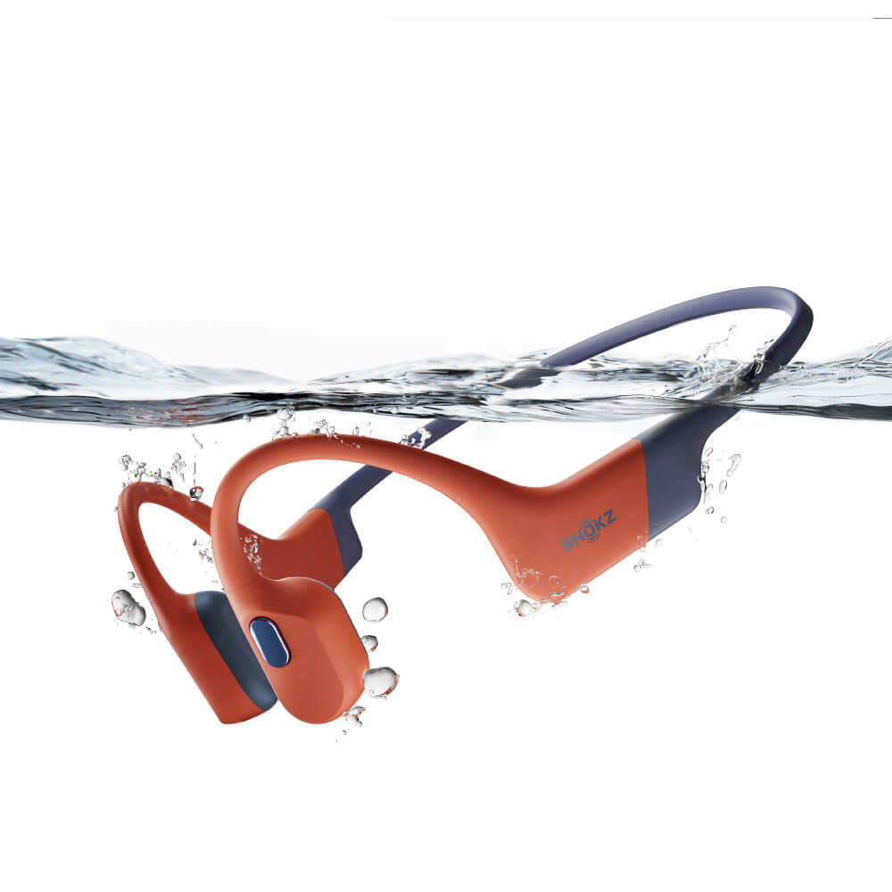 หูฟังไร้สาย Shokz OPENSWIM PRO สีแดง/ส้ม_1