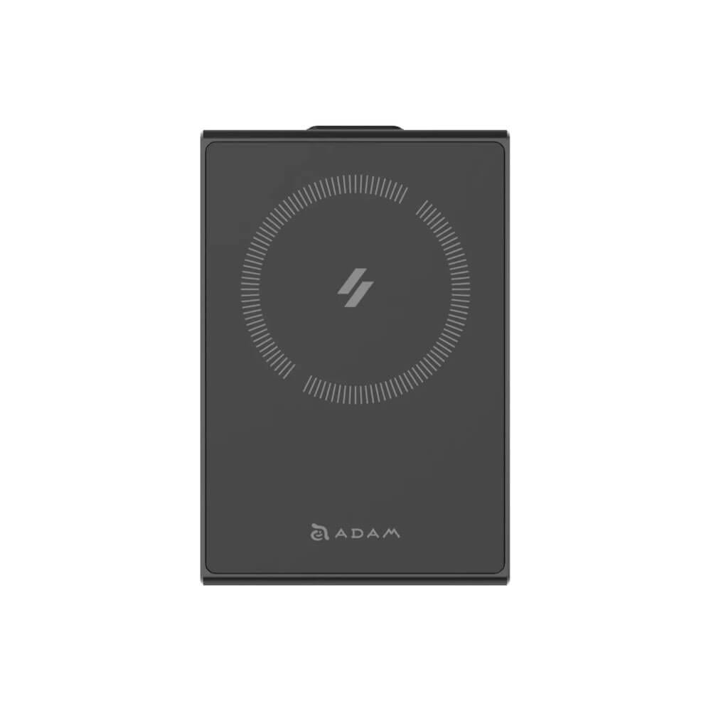 แท่นชาร์จไร้สาย Adam Elements Mag Z Magnetic 3-in-1 Foldable Travel Charging Station สีดำ