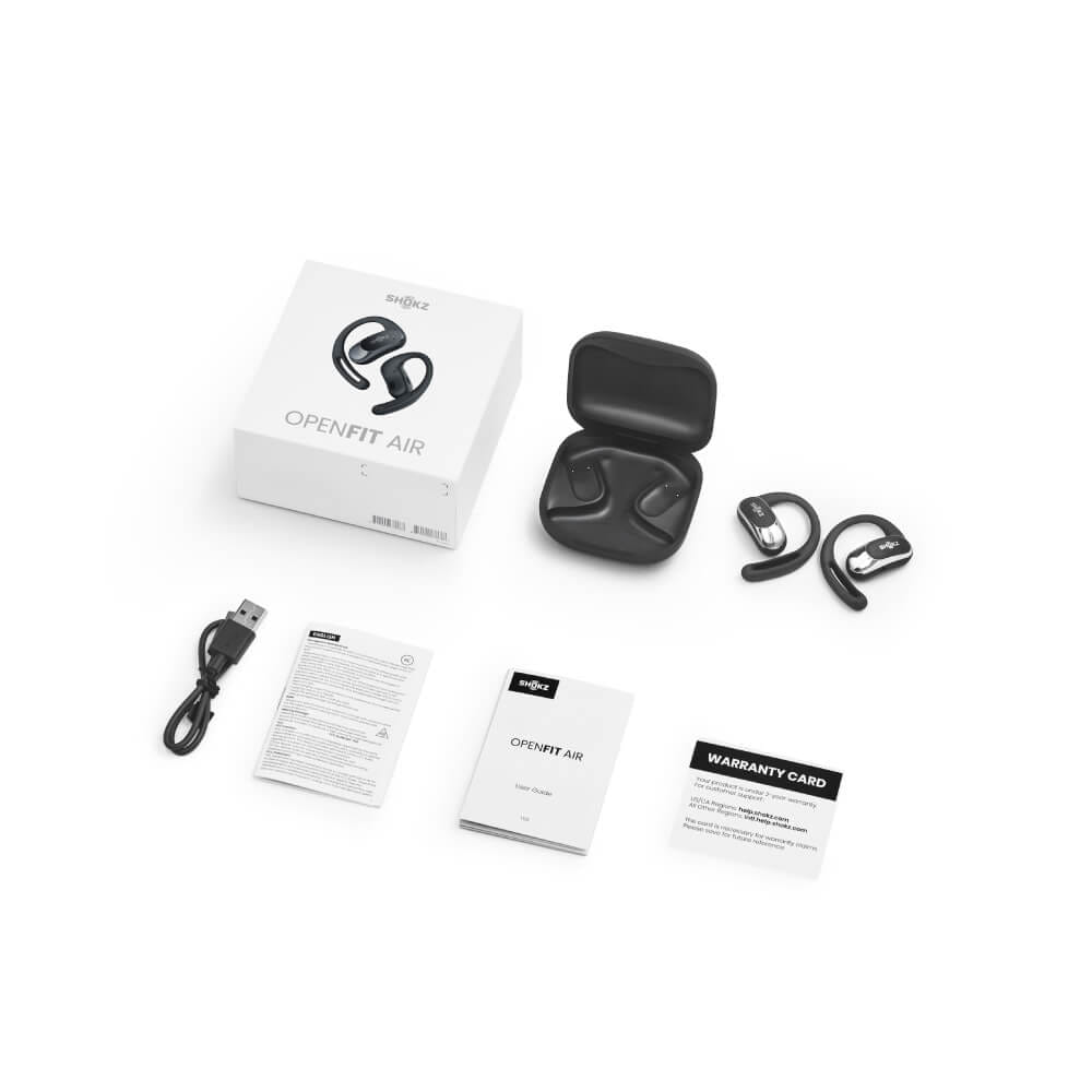 หูฟังไร้สาย Shokz OPENFIT AIR สีดำ