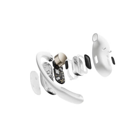 หูฟังไร้สาย Shokz OPENFIT AIR สีขาว_3
