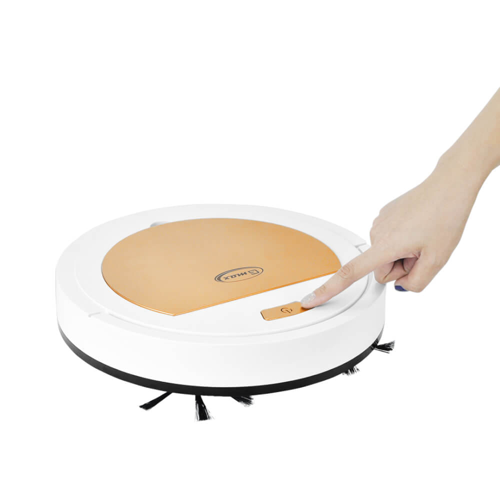 เครื่องดูดฝุ่นหุ่นยนต์ GMAX VC-901 ขาว/ส้ม