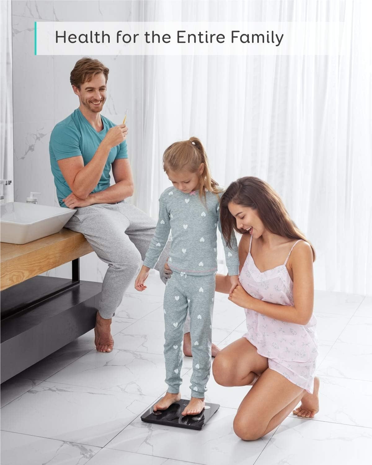เครื่องชั่งน้ำหนักวัดไขมัน Eufy Smart Scale C1 วัดค่าสุขภาพ 12รายการ - AK174_6