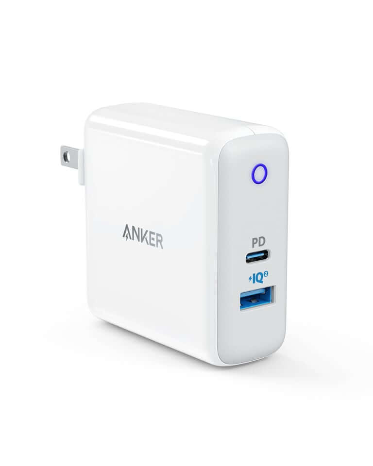 หัวชาร์จ 2 พอร์ต Anker - AK65 PowerPort II PD (30W USB-C + 19.5W USB-A) _0