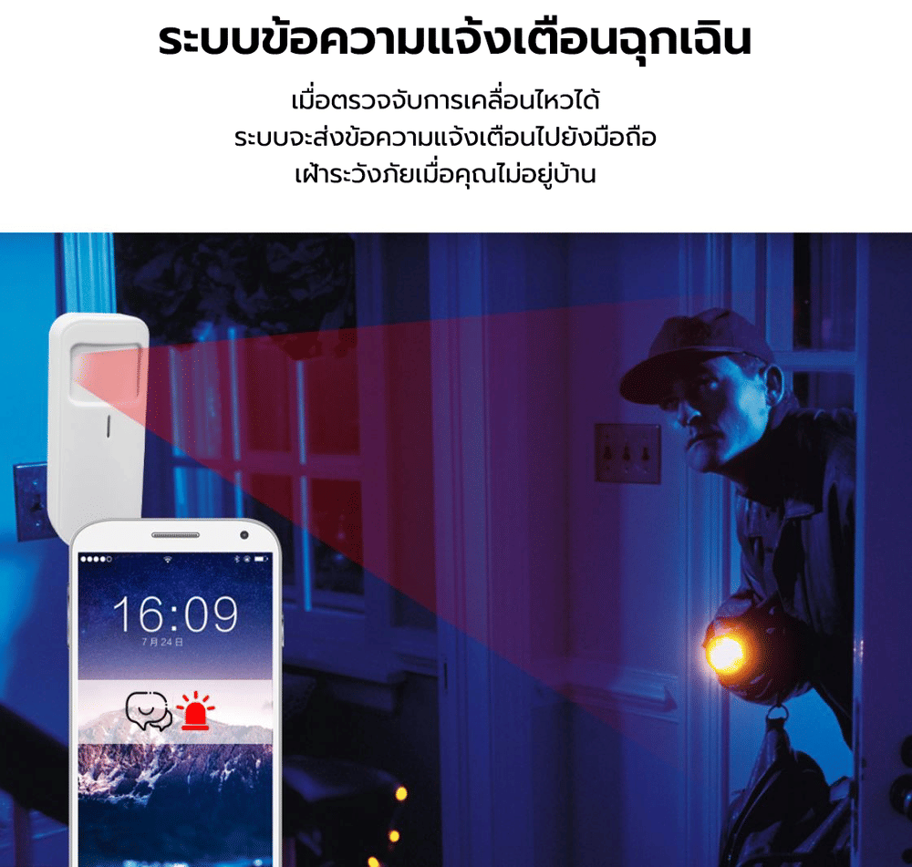 ตัวแจ้งเตือนอัจริยะ SebO IZANAGI