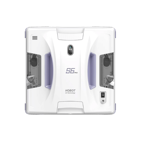 เครื่องทำความสะอาดกระจกและผนัง รุ่น HOBOT S6 PRO มาพร้อมระบบรางขัดคู่ 